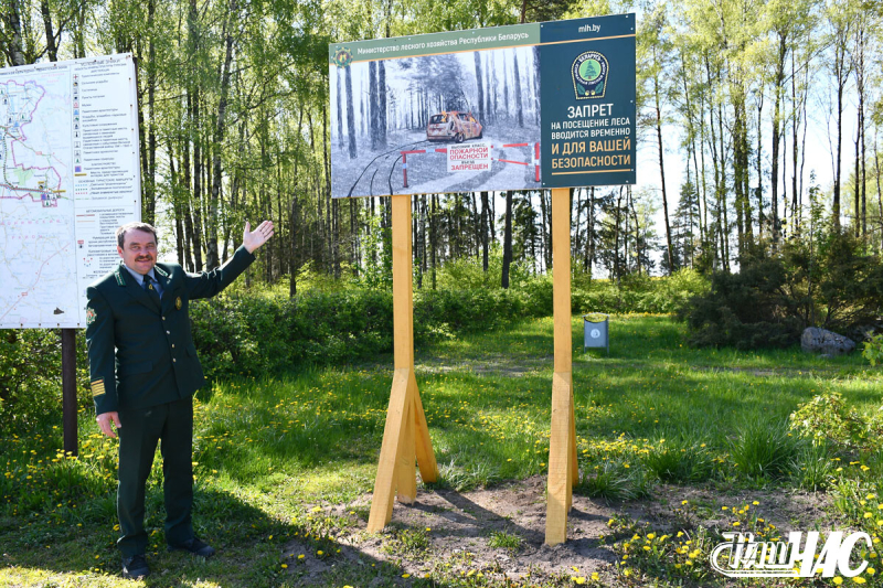 Как в Волковысском лесхозе готовы к защите леса в пожароопасный период